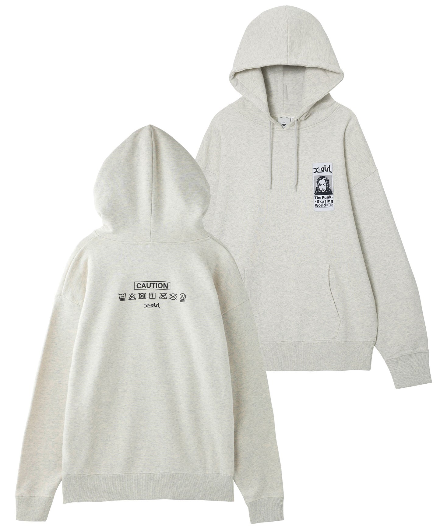 FACE PATCH SWEAT HOODIE