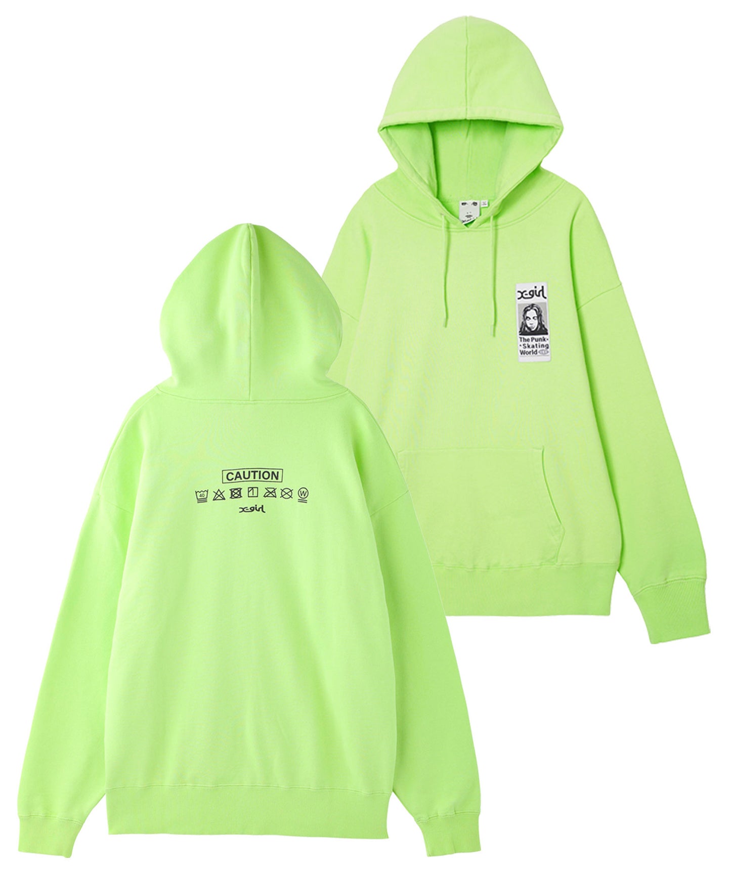 FACE PATCH SWEAT HOODIE