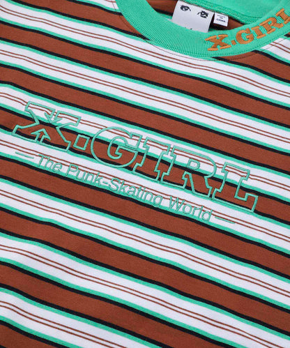 STRIPED H/S TEE