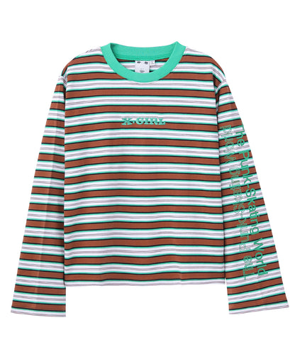 STRIPED L/S TEE