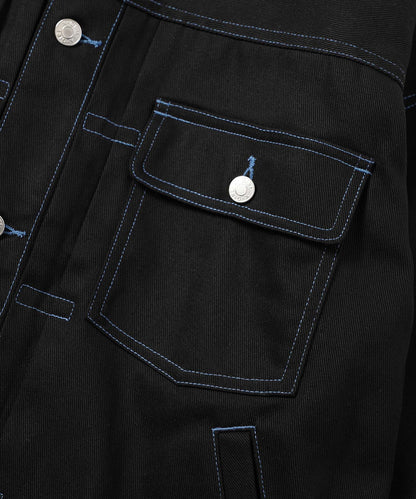 GRAFFITI LOGO EMBROIDERY JACKET