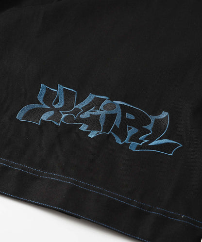 GRAFFITI LOGO EMBROIDERY JACKET