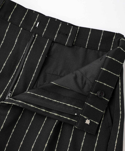 BARBED WIRE PINSTRIPE PANTS