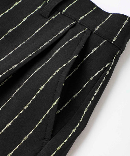 BARBED WIRE PINSTRIPE PANTS