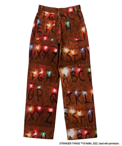 X-girl x STRANGER THINGS PANTS