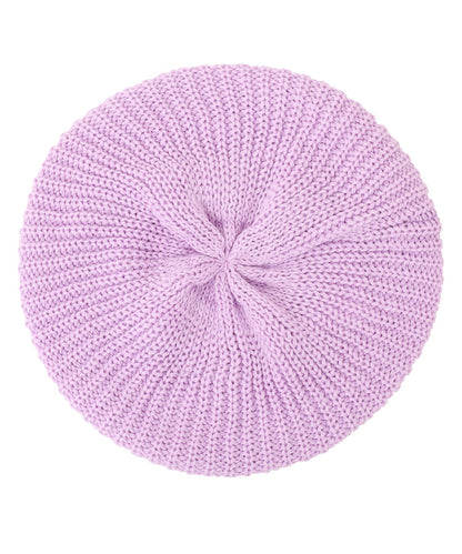 RIB KNIT BERET