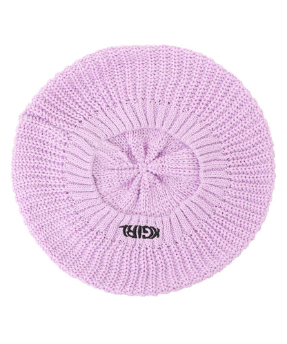 RIB KNIT BERET