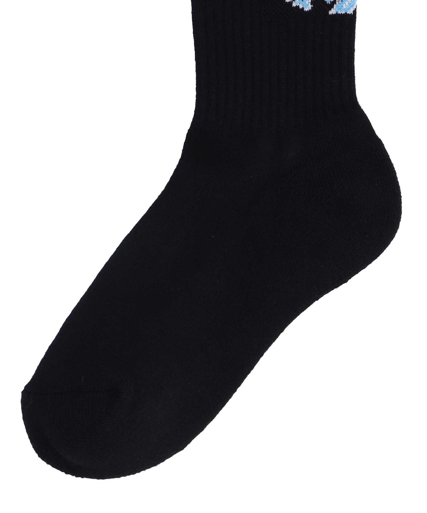 CIRCLE X LOGO RIB SOCKS