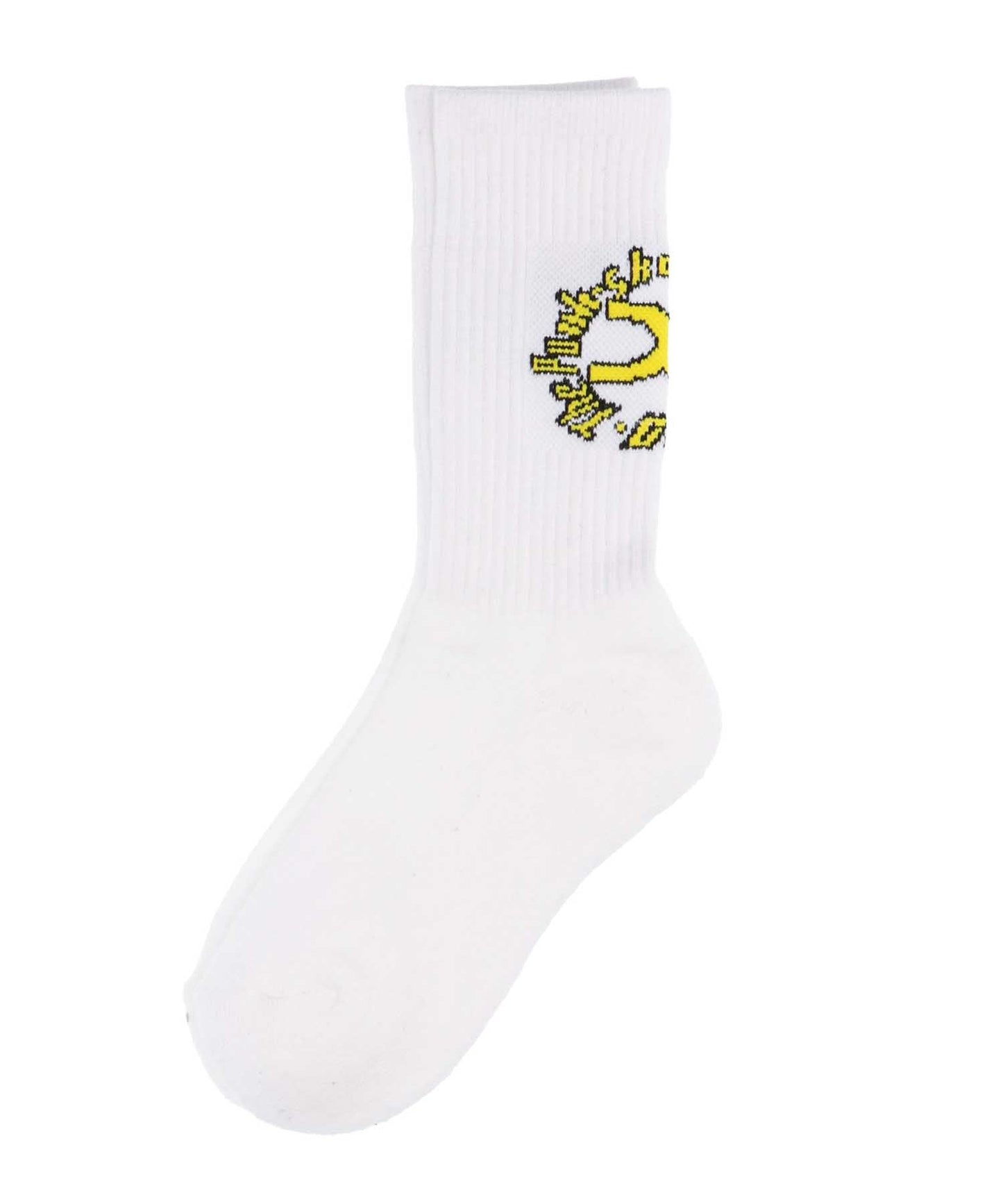 CIRCLE X LOGO RIB SOCKS