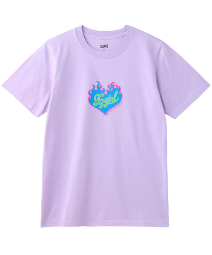 BURNING HEART S/S GIRLS TEE