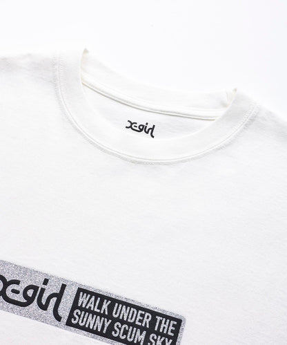 GLITTER BOX LOGO S/S TEE