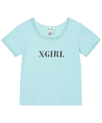 LACE S/S BABY TEE