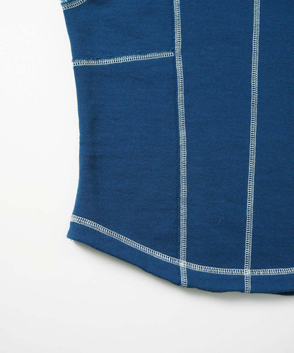 SWEAT BUSTIER TOP