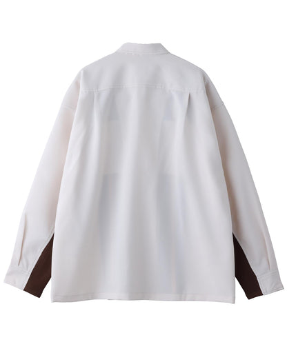 RIB PANEL SHIRT