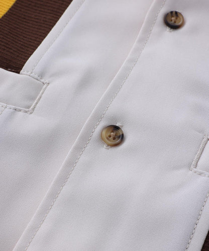 RIB PANEL SHIRT