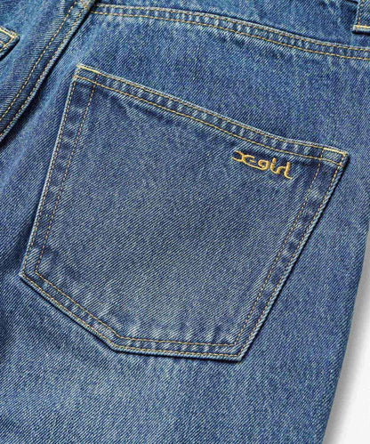 ASSYMETRIC WAIST DENIM PANTS