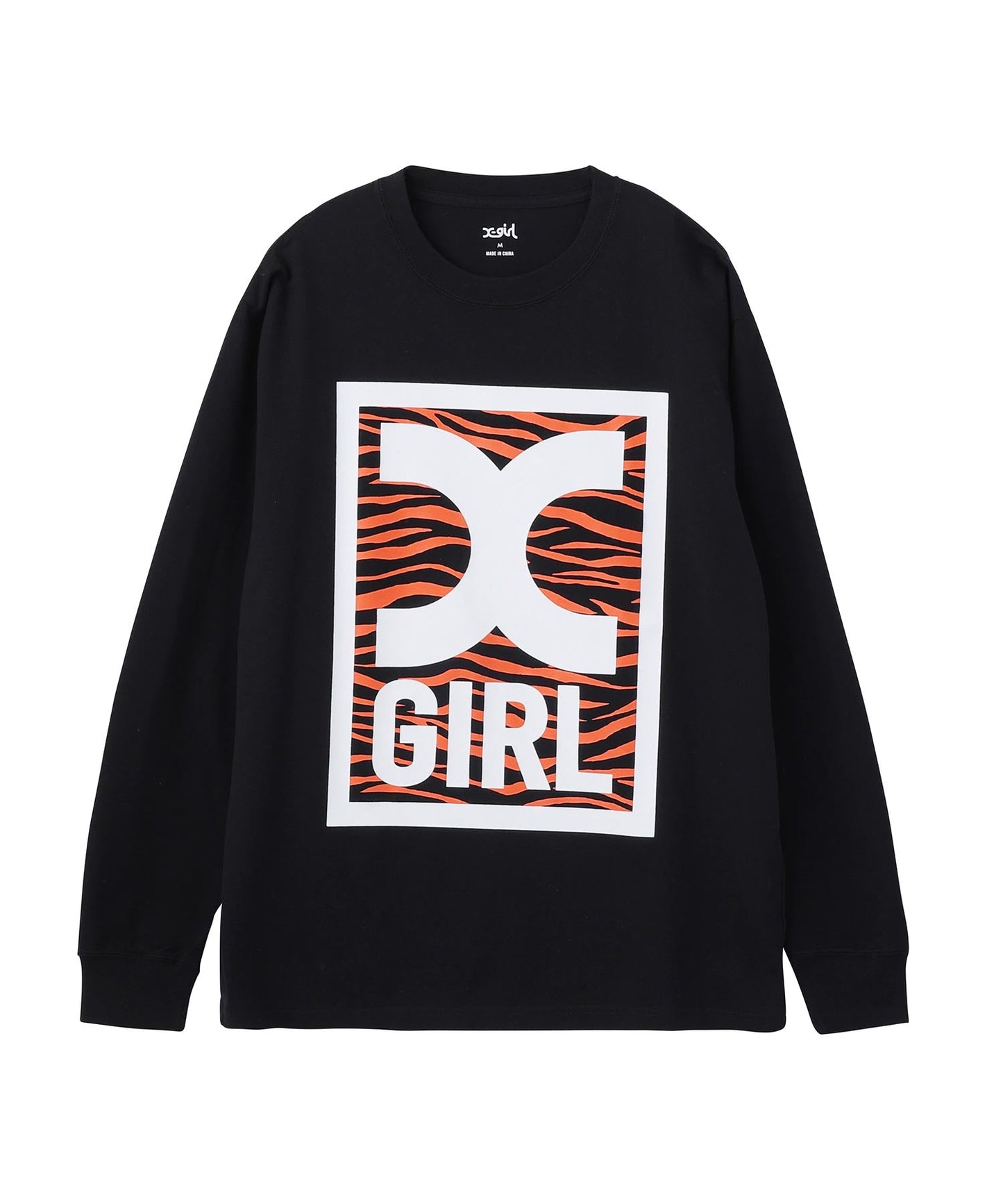 TIGER BOX LOGO L/S TEE