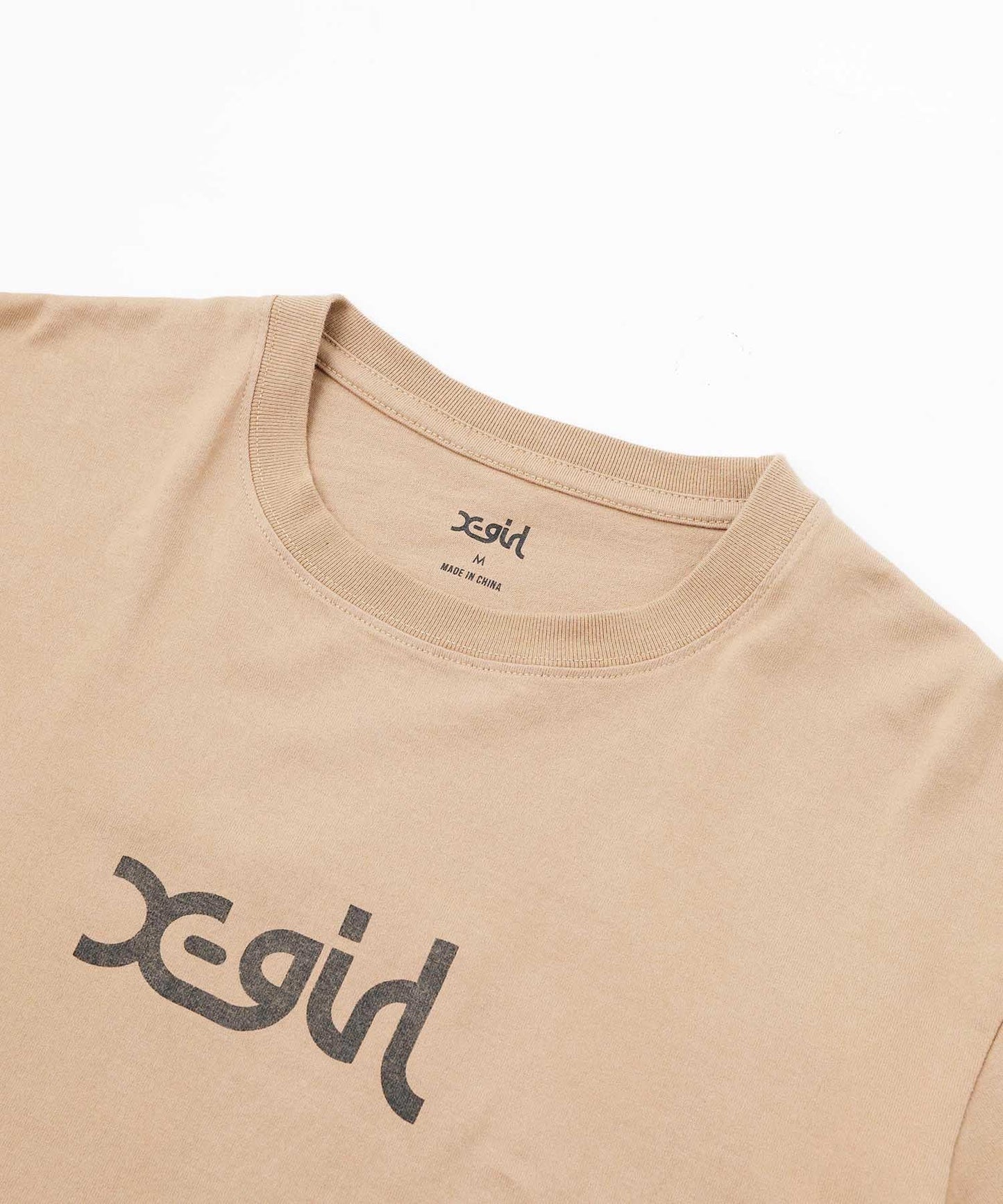 WASHED FACE LOGO L/S TEE