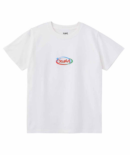 STARS AND MILLS LOGO S/S GIRLS TEE