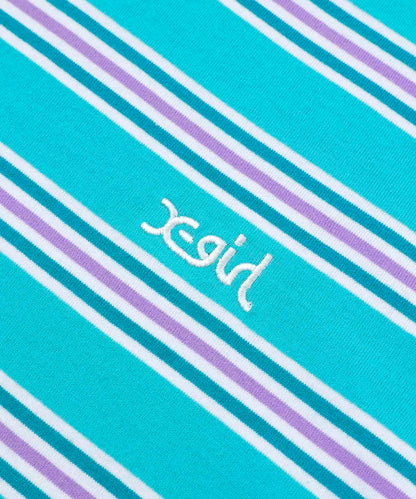 STRIPED S/S BABY TEE