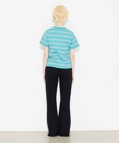 STRIPED S/S BABY TEE