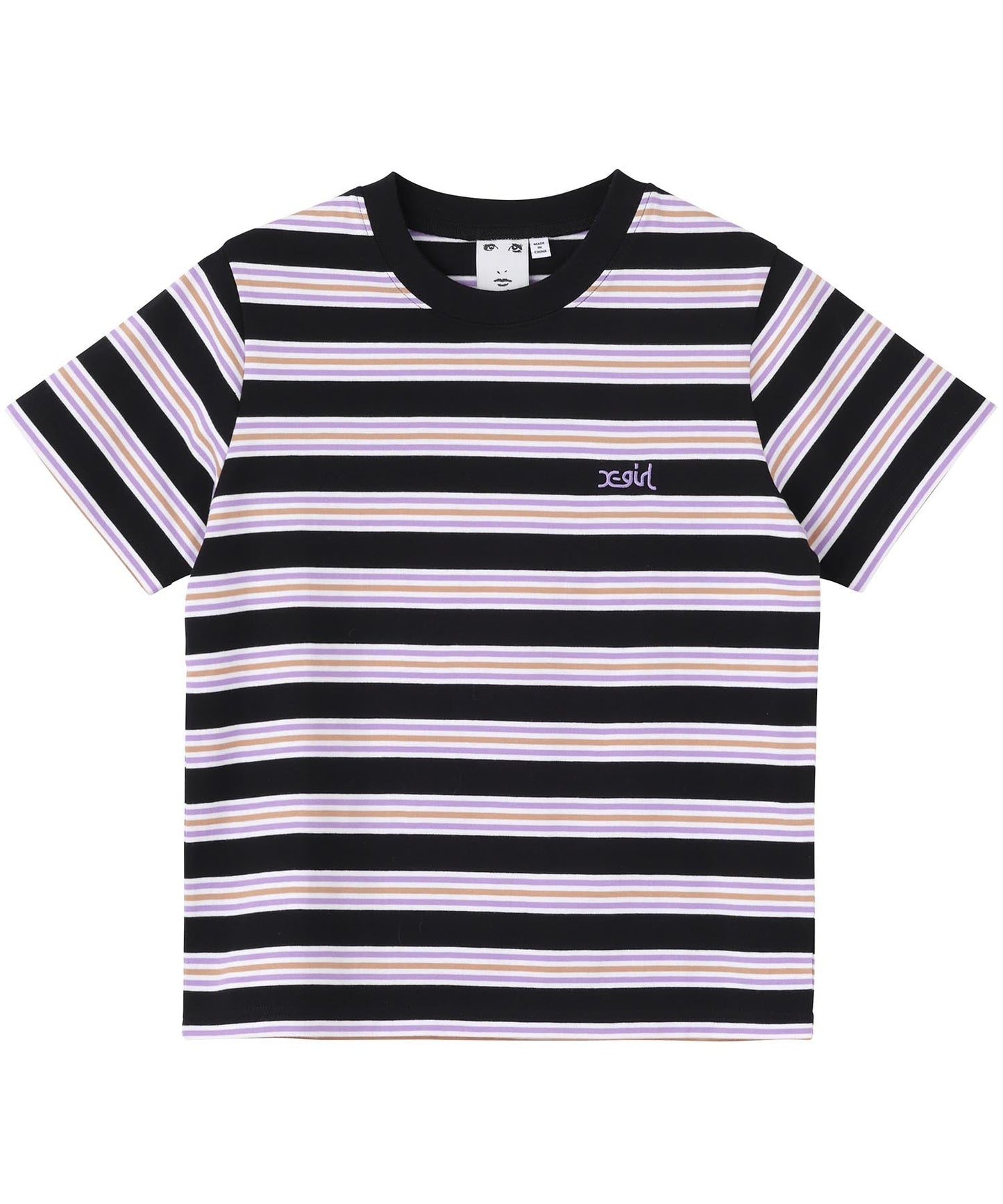 STRIPED S/S BABY TEE