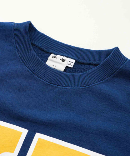 BIG X LOGO CREW SWEAT TOP