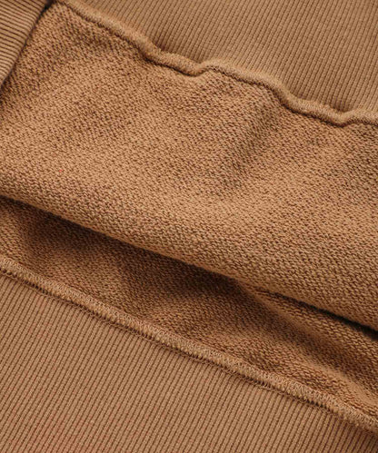 SATIN PATCH SWEAT HOODIE