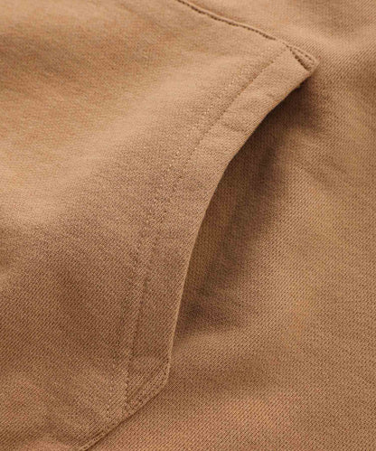 SATIN PATCH SWEAT HOODIE