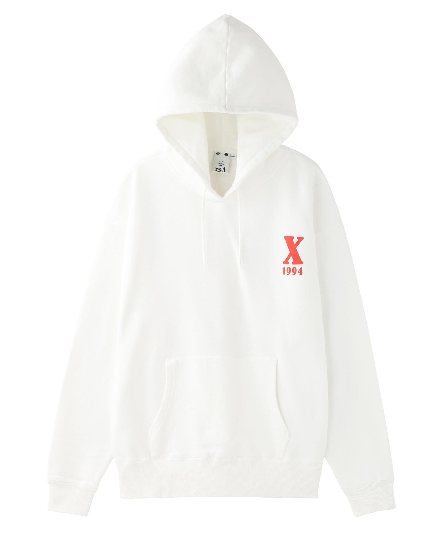 BLOCK LOGO SWEAT HOODIE