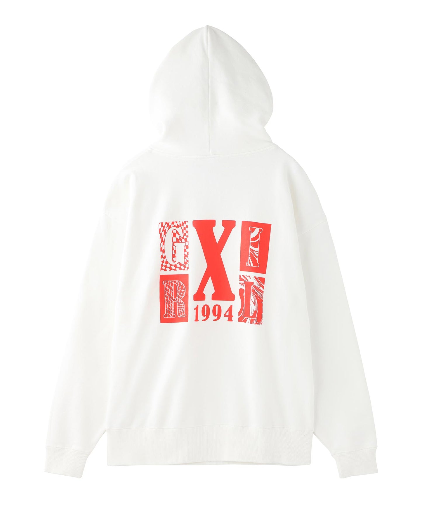 BLOCK LOGO SWEAT HOODIE