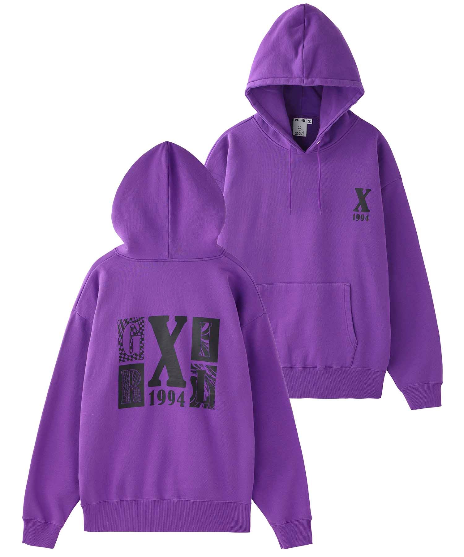 Japanese Brand X-GIRL Logo Women Hoodie, X Girl Sweatshirt, X-girl