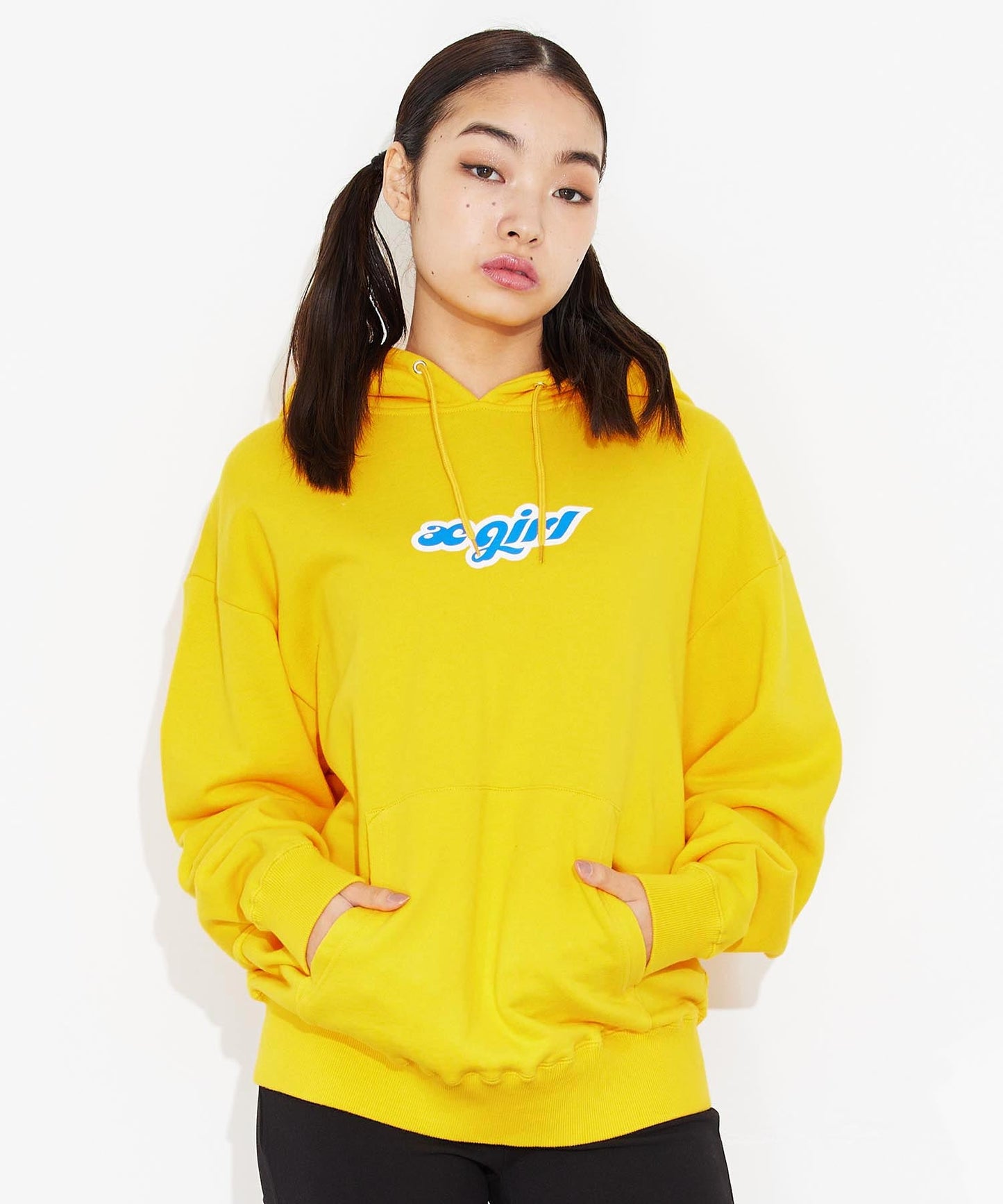 CHUBBY LOGO SWEAT HOODIE