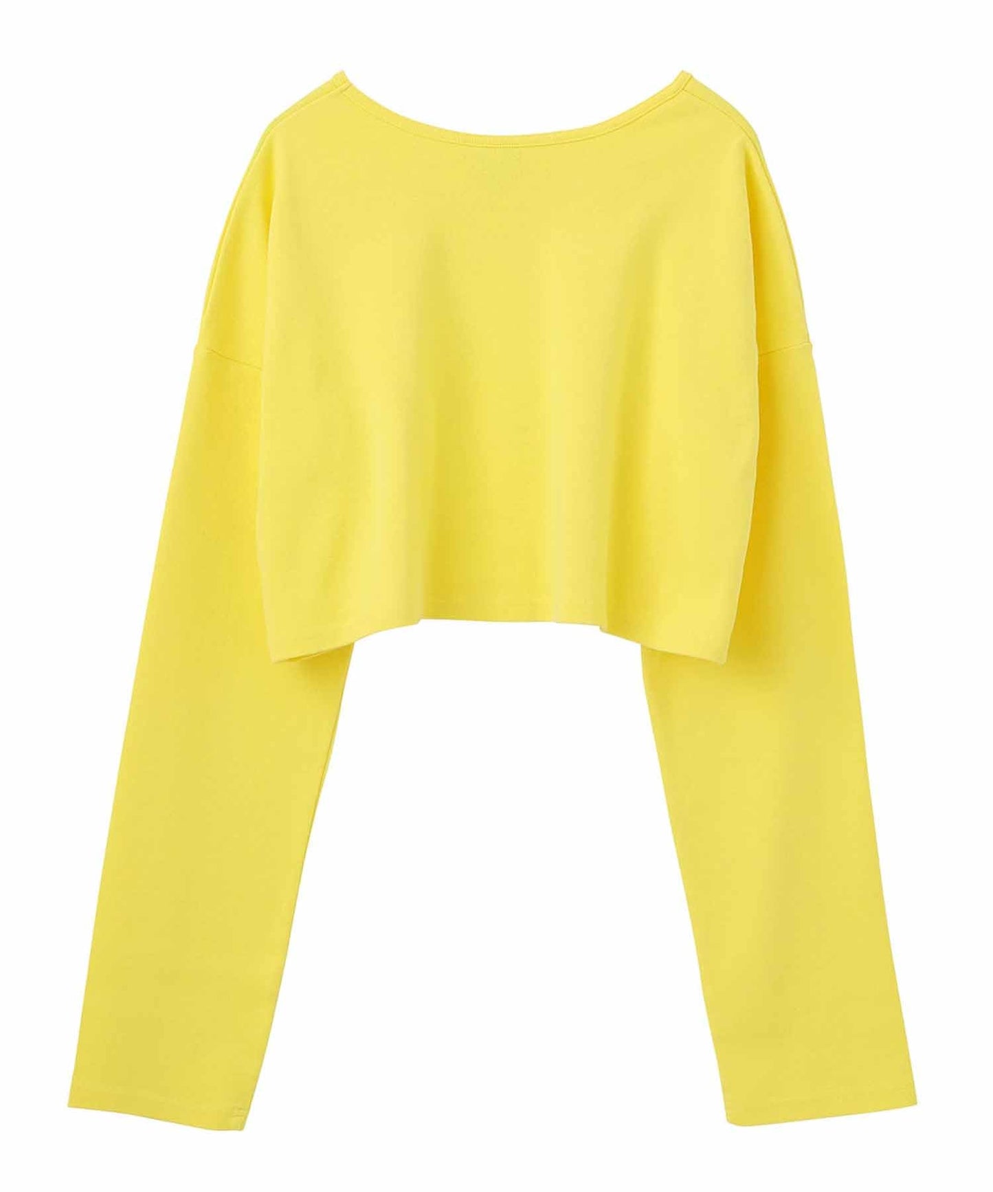 FACE L/S CROPPED TOP