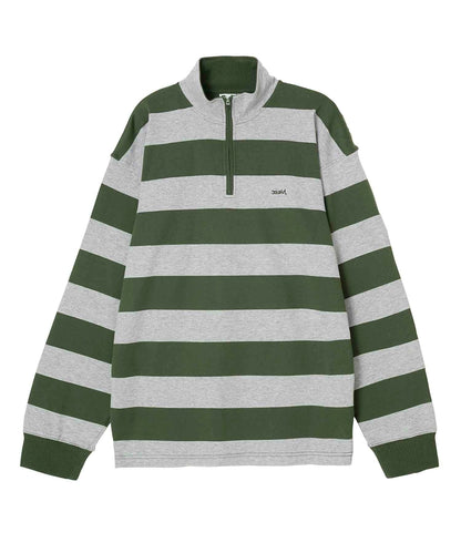STRIPED HALF ZIP BIG TOP