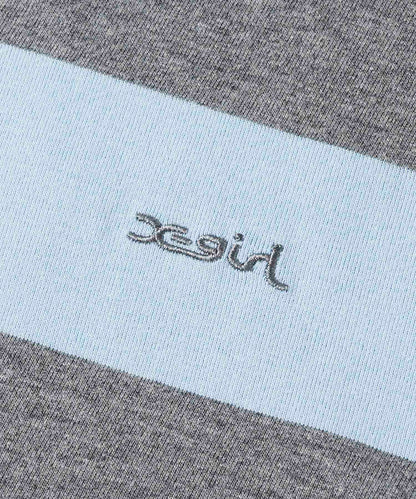 STRIPED HALF ZIP BIG TOP