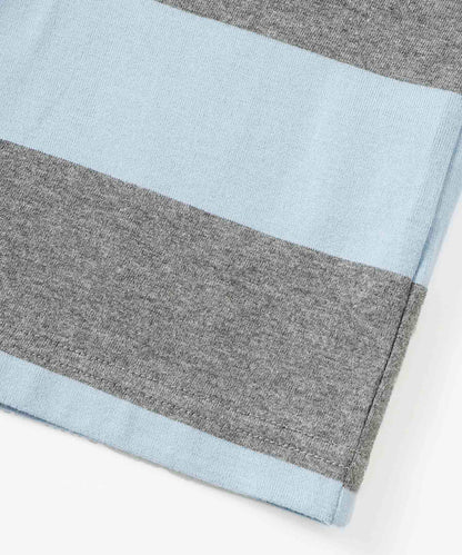 STRIPED HALF ZIP BIG TOP