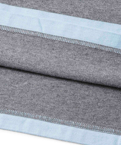 STRIPED HALF ZIP BIG TOP