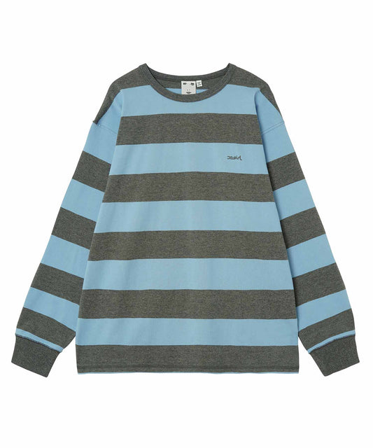 STRIPED L/S BIG TEE