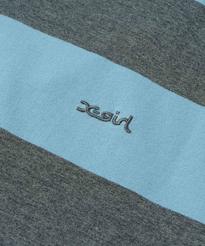 STRIPED L/S BIG TEE