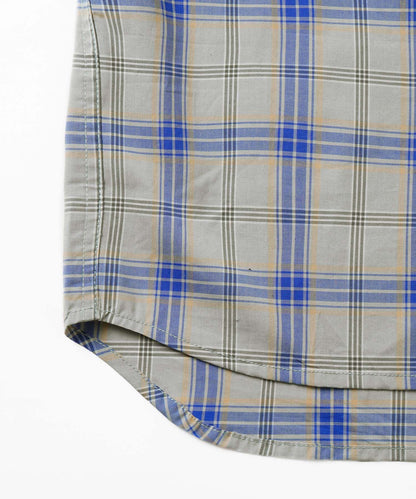 PLAID FACE EMBOROIDERY SHIRT