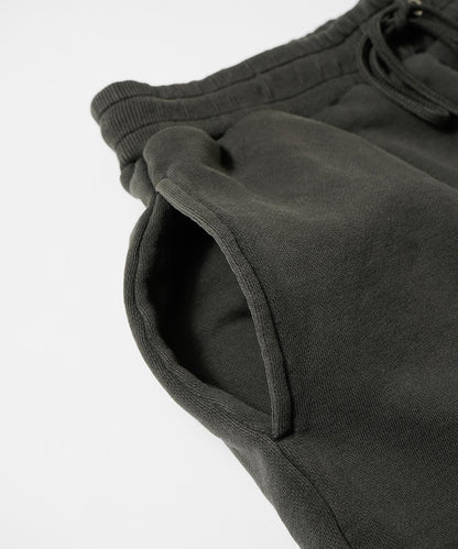 PIGMENT DYED SWEAT MINI SKIRT