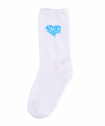 DRIPPING HEART LOGO SOCKS