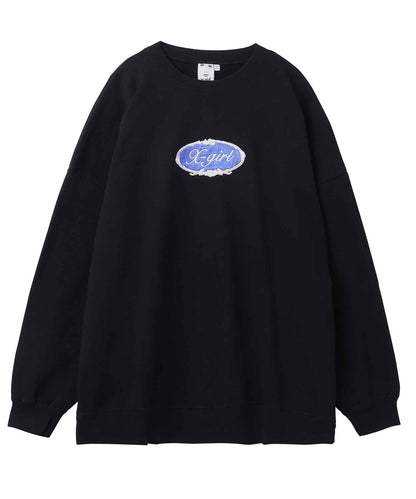 ROYAL OVAL LOGO CREW SWEAT TOP