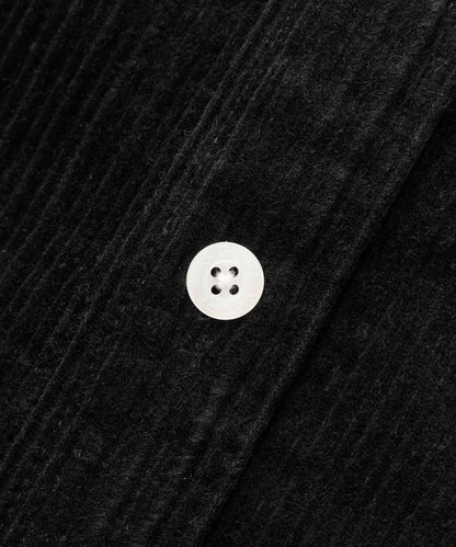 FACE EMBROIDERY CORDUROY SHIRT