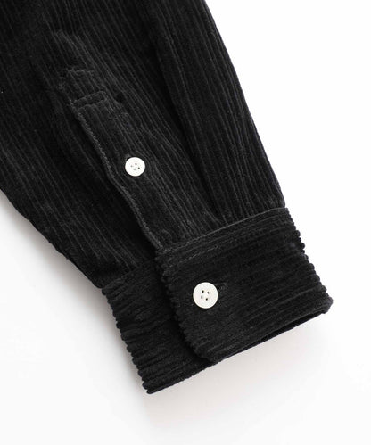 FACE EMBROIDERY CORDUROY SHIRT
