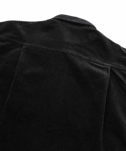 FACE EMBROIDERY CORDUROY SHIRT