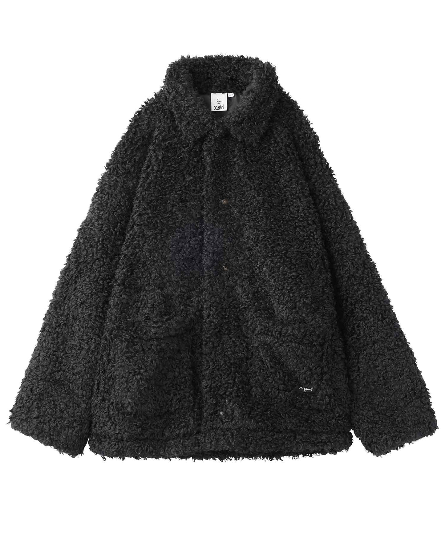 CURLY BOA JACKET