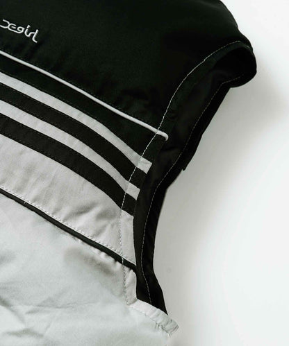 STRIPED PUFFER VEST