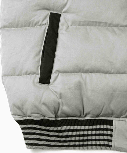 STRIPED PUFFER VEST